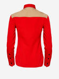 CALVIN KLEIN 205W39NYC TWO TONE WESTERN SHIRT