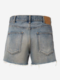CELINE DISTRESSED DENIM SHORTS