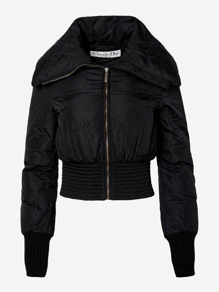 CHRISTIAN DIOR CROPPED PUFFER JACKET