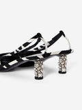 TOM FORD ZEBRA KITTEN HEELS