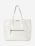 MIU MIU LEATHER TOTE BAG