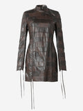 ACNE STUDIOS LEATHER DRESS