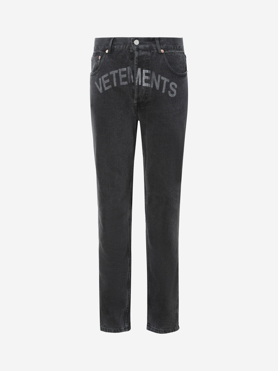 VETEMENTS UNISEX LOGO JEANS AFTERLIFE MODE