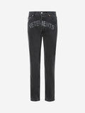 VETEMENTS UNISEX LOGO JEANS
