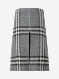 BURBERRY CHECK A-LINE SKIRT