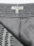 BURBERRY CHECK A-LINE SKIRT