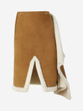 JW ANDERSON MIDI SHEARLING SKIRT