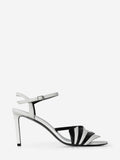 CELINE FLAME OPEN TOE HEELS