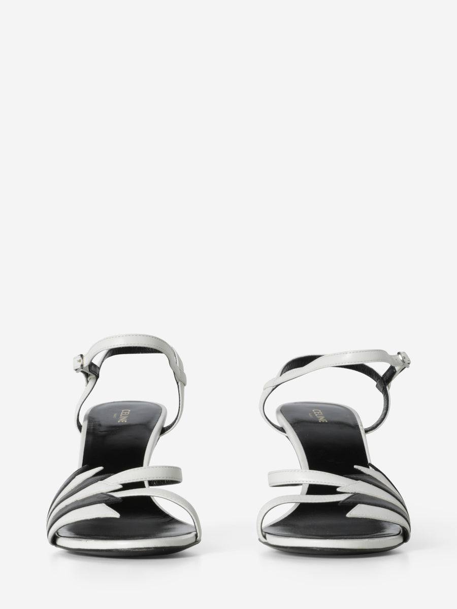 Celine sales white heels