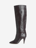CÉLINE LEATHER KNEE-HIGH BOOTS