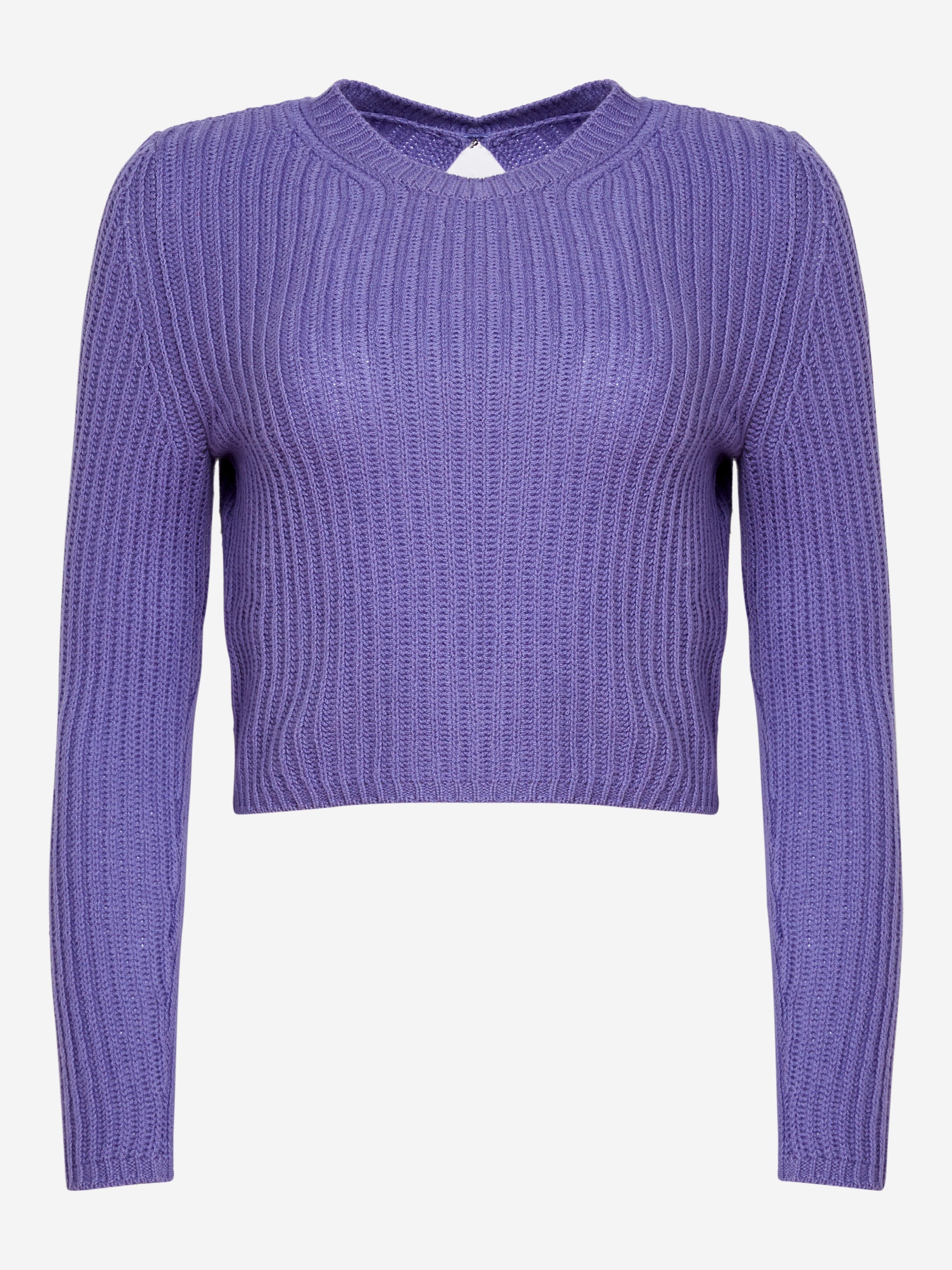 新入荷 0087_MIUMIU_CROPTOP_JUMPER_PUR ジャケット・アウター