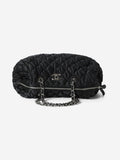 CHANEL BUBBLE-QUILTED BOWLER BAG